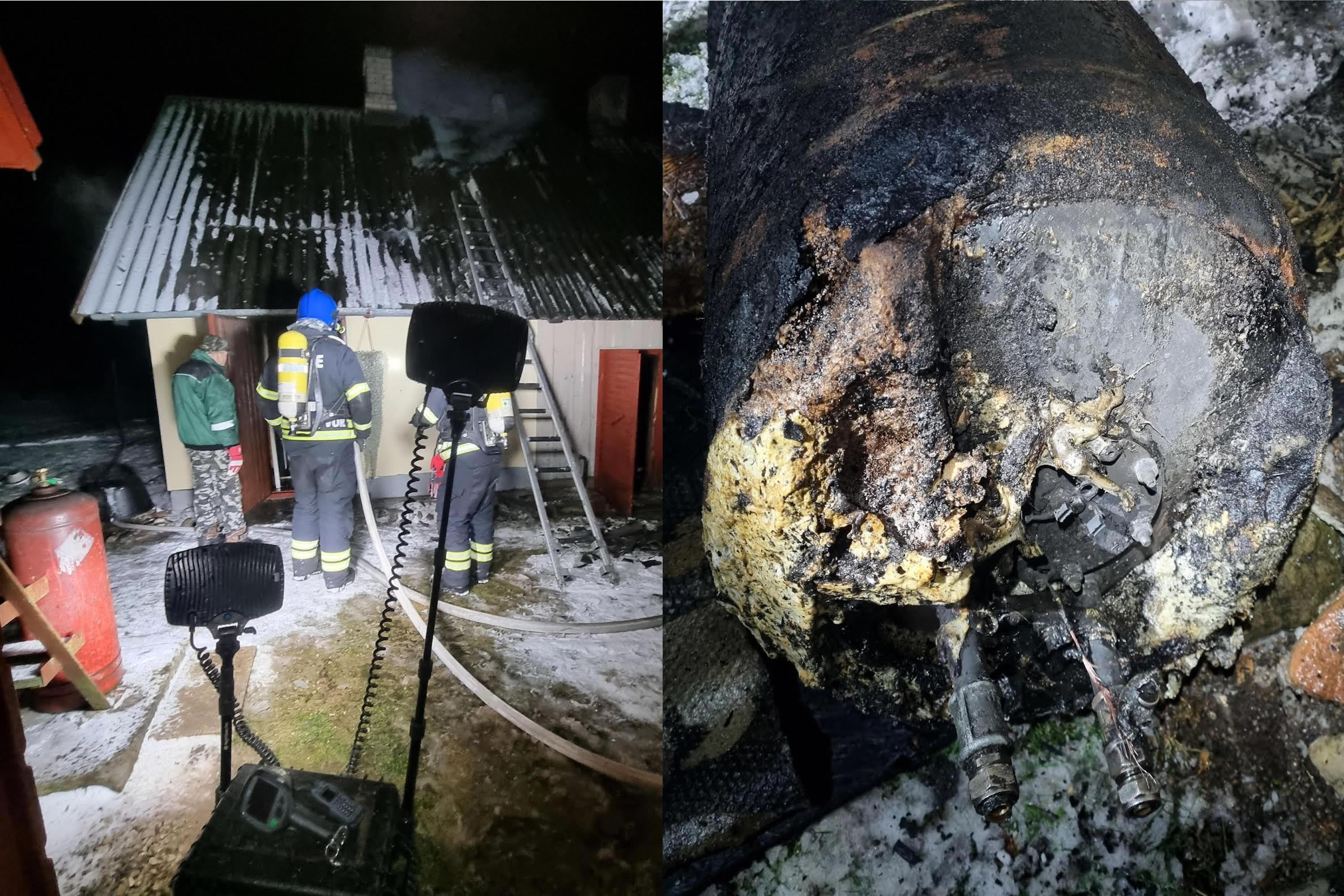 Rikkis boiler põhjustas tulekahju kõrvalhoones